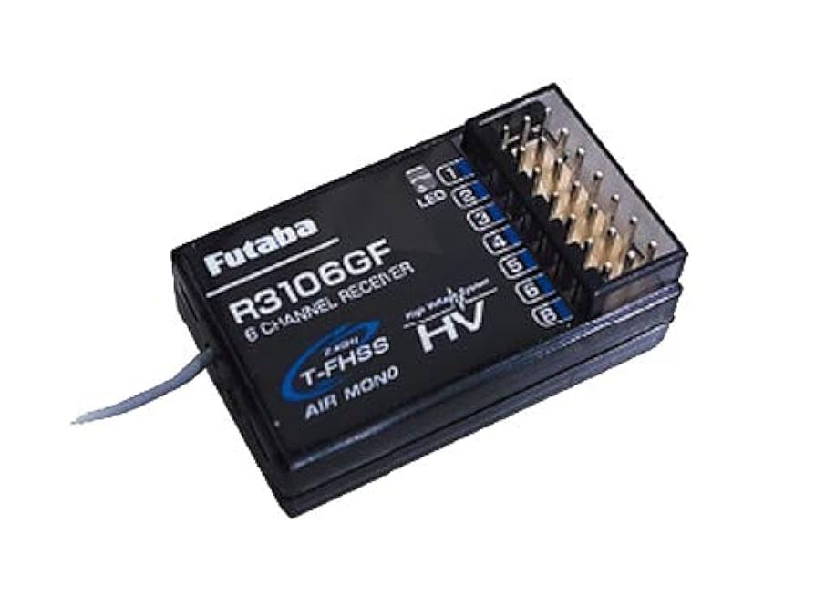 T6L Sport 6チャンネル送信機、R3106GF-T-FHSS 受信機付。 Amazon | R3106GF T6L標準 2.4GHz 6chレシーバー 00107170-3